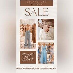 Sale! Lots of $5 And $10 Starts!